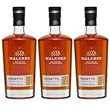Walcher Haselnusslikör Noisetto mit Rum süß Südtirol Italien inkl. FeinWert E-Book (3 x 0,7l)