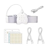 Bedwetting Alarm for Boys Girls Kids, Loud Sound and Strong Vibration, USB Rechargeable Potty Alarm, Bed-wetting Sensor For kids Adults