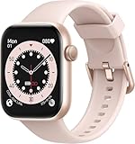 Smartwatch Damen Herren, 1,85' HD Touch Fitnessuhr mit Telefonfunktion, 140+Sportmodi Smart Watch Fitness Tracker mit Pulsmesser Schlafmonitor Schrittzähler, IP68 Wasserdicht Sportuhr für iOS Android