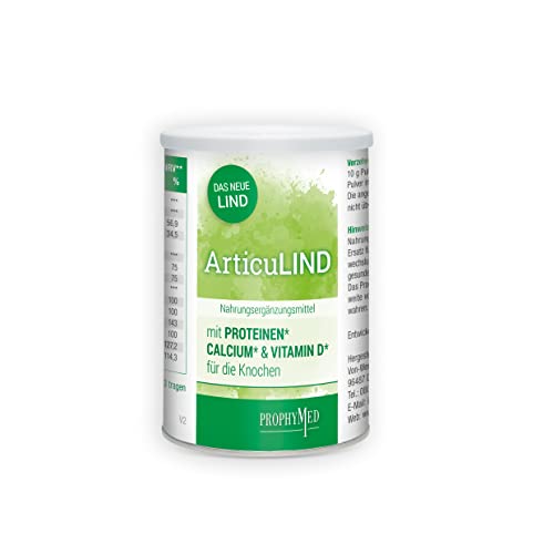 ArticuLIND (300g Pulver) - Proteine & Calcium für Knochen1 & Muskeln 2, 100 % Vegan