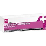 Heparin AbZ 60.000 Salbe: Zur unterstützenden Behandlung bei akuten Schwellungszuständen nach Prellungen oder Blutergüssen sowie oberflächlicher Venenentzündung, 100 g