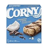 CORNY Müsliriegel mit Schokolade und Kokosnuss 6 Stück x 25 g. 3er Pack