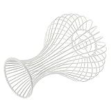 SOIMISS Vintage Weinflaschen Korken Aufbewahrungskorb aus Robustem Carbonstahl Hohler Flaschenhalter für Weinliebhaber Eleganter Weißer Wein Korken Organizer Dekorativ und Langlebig für