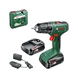Bosch Akkuschrauber EasyDrill 18V-40 (2 Akku 2,0 Ah, 18 Volt System, im Koffer)