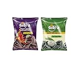 Gibya | 2x Sonnenblumenkerne • Sour Cream & Onion • Hot Chili & Lime ➤ High Protein Snack