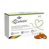 IBSA Colesia Soft Gel 60 Weichkapseln Made in Italy auf Basis von Phytosterinen, rotem Reis und Olivenpolyphenolen mit Bockshornklee und Leinöl