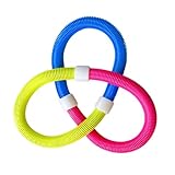 predolo Gewichteter Hoop-Reifen für Indoor-Training, faltbares PVC-Gerät, 1000 G