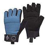 Black Diamond Unisex Crag Half-Finger Gloves Kletter-Handschuhe, Klettersteig, Astral Blue, L