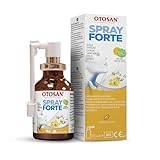 Otosan Hals- & Rachenspray Forte mit pflanzlichen Inhaltsstoffen lindert Halsschmerzen, Schluckbeschwerden, Hustenreiz| Medizinprodukt mit Weg-Rauke & ätherischen Ölen