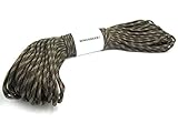WINGONEER Paracord 4mm, 100ft, Paracord 550 7 Core Strand, reißfest, 100% Nylon Cord, Vielseitig Typ III Mil-Spec Paracord, Hält bis zu 250kg, Ideal für Outdoor Survival Camping– Olive Green Camon