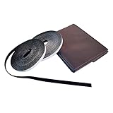 Windhager Pollenschutz-Vlies Pollenschutzgitter Pollenfilter Insektenschutz Set für Fenster, 130 x 150 cm, 03383, Anthrazit