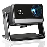 30000 Lumen Beamer【Netflix Official & Dolby Audio】 AMEELA 1080P Beamer mit WiFi und Bluetooth, Autofokus/Trapezkorrektur 100,000+ Apps & Beamer 4K Unterstützt, Videoprojektor für IOS/Android/PS5
