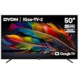 DYON iGoo-TV 50U-2 – 50 Zoll (126 cm) 4K Ultra-HD Smart TV mit Google TV, HDR10, Triple Tuner (DVB-S2/C/T2), WLAN, Bluetooth, Google Assistant, Netflix, Prime Video, [Modell 2025]