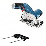 Bosch Professional 12V System Akku Kreissäge GKS 12V-26 (Sägeblatt- : 85 mm, ohne Akkus und Ladegerät, im Karton) Solo