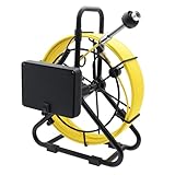 KAOLALI Rohrkamera, Inspektionskamera mit DVR-Recorder, 5-Zoll Endoskopkamera mit Licht Wasserdichtes IP68, 30M Kanalkamera mit 6 LED-Leuchten für Klempner, Elektriker, Heimwerker