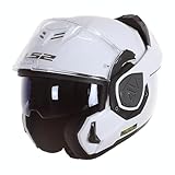 LS2, Klapphelm Motorrad ADVANT SOLID White, L