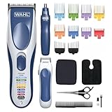 Wahl Color Pro Combo 3in1, Haarschneider für Männer, Familien-Haarschneideset, Kopfrasierer, Herren-Haarschneider mit Barttrimmer, Nasentrimmer, Personal Trimmers, Grooming Kit