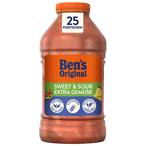 Ben’s Original Sauce süß-Sauer Gemüse 2.30kg – 25 Portionen