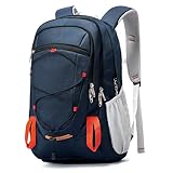 Petfu Wanderrucksack 40L Rucksack Herren groß Damen Wasserdichter Rucksack Wasserdicht Reiserucksack Trekkingrucksack mit Reflexstreifen Für Wandern, Radfahren, Klettern, Bergsteigen und Reisen Sport