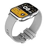 AERXHF Smartwatch für Damen und Herren (Anrufe annehmen/tätigen), 4,6 cm, Smartwatch für iOS und Android, Fitness-Tracker-Uhr IP67 wasserdicht, Herzfrequenz, Schlafüberwachung und Schrittzähler