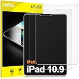 QUESPLE [2 Stück] Matt Panzerglas für iPad Air 5. Generation 2022 / iPad Air 4 10,9 Zoll 2020 / iPad Pro 11 Zoll Schutzfolie, Blendschutz Matte Gehärtetem Glas Displayschutzfolie
