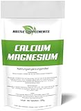 Calcium & Magnesium 1200 mg Tabletten Komplex - Hochdosiert & extra rein - für Veganer geeignet - Kalzium Carbonat & Magnesiumoxid als Pharmaqualität (180 Stück XXL Rabatt)