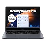 Samsung Galaxy Book4 Pro Notebook, 14'-Laptop, Intel Core Ultra 7, 16 GB RAM, 512 GB, Moonstone Gray, 3 Jahre Herstellergarantie [Exklusiv auf Amazon]