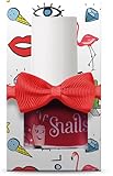 Snails 511765 Kinder Nagellack Mini Magic Love me!, in Geschenkpackung, auf Wasserbasis, abwaschbar, unbedenklich, vegan