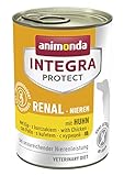 animonda Integra Protect Diät Hundefutter, Nassfutter bei chronischer Niereninsuffizienz, mit Huhn, 6 x 400 g