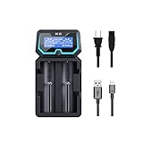 XTAR New X2 akku ladegerät geschütztes 20700 21700 batterieladegerät LCD-Bildschirm 2A akku schnellladegerät AC DC Hafen 2-Fach 18650 Ladegerät mit Wandladegerät f 3.6V 3.7V 14500 16340 1.2V AAA C D