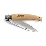 Opinel 254123 Taschenmesser, Buchenholz, One Size