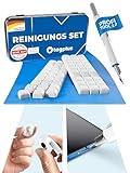 tagplus® Reinigungsknete Handy & Kopfhörer inkl. Profi Ladebuchse Reiniger für effektivste & schonende Reinigung I Handy Reinigungsset für 100% hygienische Tools z.B. Airpods & andere Kopfhörer