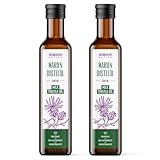 Mariendistelöl Monte Nativo (2x500ml) – Mariendistel Öl Kaltgepresst, Nativ & Unraffiniert – Omega-Fettsäuren Für Wohlbefinden & Hautpflege – Ideal Für Ernährung, Salatdressings, Müsli & Hautpflege