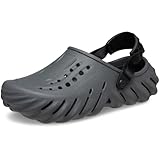 Crocs Unisex-Erwachsene Echo Clog, Schiefergrau, 16 Women/14 Men