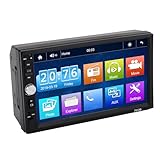 7-Zoll-Touchscreen-Kopfeinheit DC12V für Carplay Wireless für Android Auto Bluetooth AUX MP5-Player Auto-Multimedia-Receiver (Typ B)