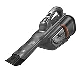 BLACK+DECKER Handsauger Akku, Handstaubsauger Akku 36 Wh, 18 V Akku-Handstaubsauger Dustbuster Smart tech BHHV520BT (mit Cyclonic Action & zwei Saugstufen, inkl. Ladekabel mit Wandhalterung)