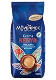 Mövenpick Kaffee des Jahres CREMA KENYA, 4x1000g ganze Bohnen