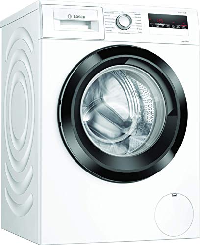 Bosch Hausgeräte WAN28K40 Serie 4 Waschmaschine,8 kg, 1400 UpM,ActiveWater Plus maximale Energie und Wasserersparnis,AquaStop Schutz gegen Wasserschäden,EcoSilence Drive leiser- effizienter Motor,Weiß