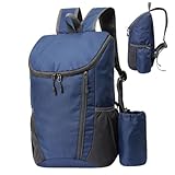 Quorvex Wasserdichter Wanderrucksack | Faltbarer Wasserdichter 20L Reiserucksack,Outdoor Bergsteigertasche Für Wanderabenteuer Angeln Zubehörtransport Pfad Frauen