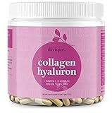 Divique Collagen Kapseln hochdosiert 270 Stk. - Kollagen Complex Typ 1, 2, 3, 5, 10 - Hyaluronsäure Kollagen Kapseln mit Hyaluron, Vitamin C, Biotin, Selen, Zink - 1500mg Kollagen Hydrolysat