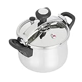 Jata Hogar OPC4 Schnellkochtopf, Silber, 4 litres