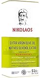 Olivenöl 5 Liter aus Kreta-Griechenland ' Nikolaos ' Premium Qualität 0,3% / Kaltgepresst, Extra Vergine - Extra Nativ ' Super frisch - Reich an Polyphenolen // MHD: 31.01.2025