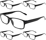 Gaoye 5 pack Lesebrillen Sehhilfe Augenoptik Brille Lesehilfe für Damen Herren von 2,25