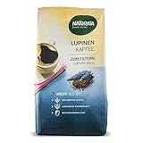 Naturata Lupinen-Filter-Kaffee Bio 500g | 100% Koffeinfreier Kaffee-Ersatz in Bio-Qualität | Idealer Filter-Kaffee | Filter-Kaffee hergestellt in Deutschland | Schonend Geröstet