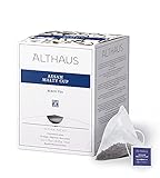 Althaus Tee ASSAM MALTY CUP ⋅ Schwarzer Tee im Pyramidenbeutel PYRA PACK ⋅ Kräftig-aromatischer schwarzer Tee ⋅ 15 x 2,75g