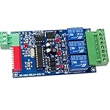 Myingaou 3CH 512 Relaisausgang, LED DMX512 Controllerplatine, LED DMX512 Decoder, Relaisschalter-Controller