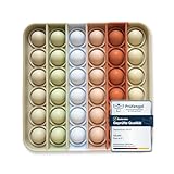 Pop-It Spielzeug Pastellfarben | Wasserfeste Bubble Fidget Toys für Kinder | Sensorik Spielzeug aus hochwertigem Silikon (BPA Frei)