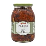 Novella POMODORONE - Italienische halb-getrocknete Tomaten in Sonnenblumenöl - 950g - eingelegt