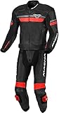 Macna Unisex Diabro Zweiteiliger Motorrad-Lederanzug Overall, Mehrfabrig, 54