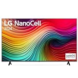 LG 55NANO81T6A TV 55' (139 cm) NanoCell Fernseher (α5 Gen7 4K AI-Prozessor, HDR10, bis zu 60Hz) [Modelljahr 2024]